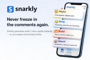A phone calmly delivering perfect comebacks while the internet considers its life choices.