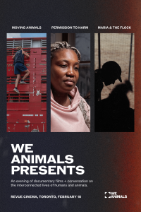 We Animals Film Screening Poster