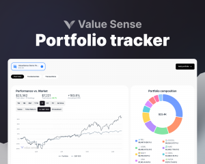 ValueSense Launches Portfolio Tracker