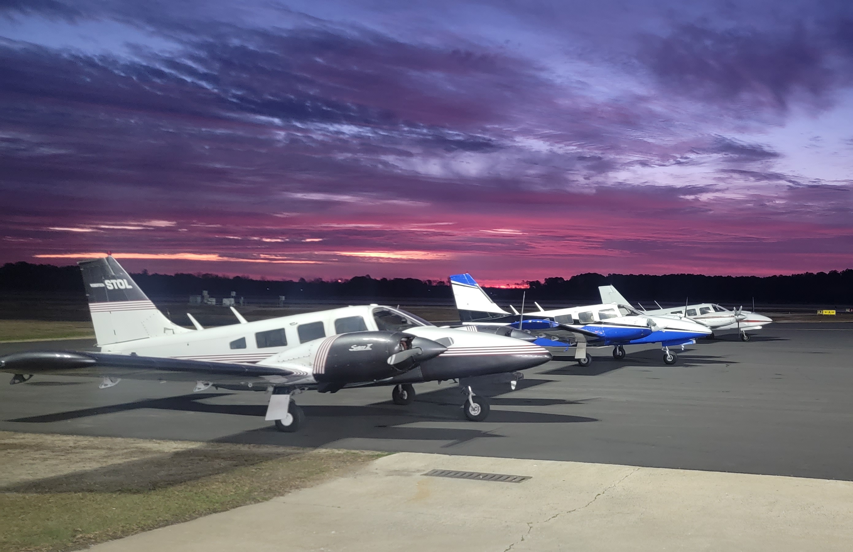 M2A's fleet under North Carolina's Sunset