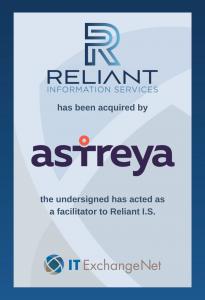 Reliant Information Services has been acquired by Astreya