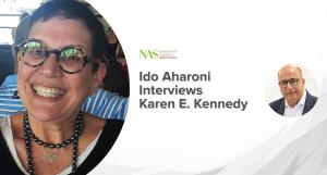 Ido Aharoni Interviews Karen E. Kennedy Graphic