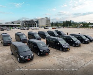 Professional transport infrastructure supporting seamless transitions from airport arrival to onward travel.