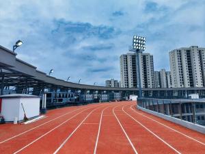 CHZ Lighting project case of track and field football field 