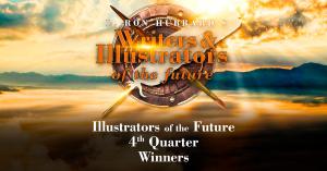 Logo for the 4th quarter Illustrators of the Future Contest