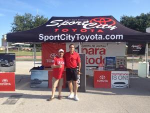 Toyota 10x20 Custom Branded Logo Canopy Pop Up tent for autoshows