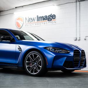 Colored PPF Wrap on BMW in Denver CO