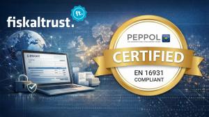 Fiskaltrust is PEPPOL certified