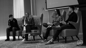 Panel discussion with founders and platform leaders at The Growth Forum in Limassol, Cyprus, January 2026