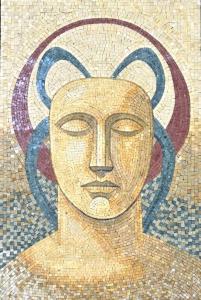 Recently completed work by Alexander Aboutaam, inspired by South Arabian sculpture