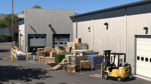 A clean commercial loading dock area after RJR Demo & Junk waste removal service.