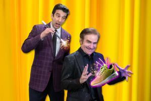Jim Vines and Carl Mercurio co-star in the Broadway Magic Hour