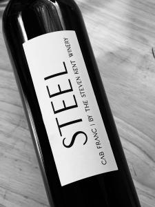"Steel" is one of four wines in The Steven Kent Winery "Elements" series of Cab Francs