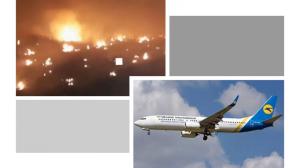 Tehran, Iran - Ukraine Boeing 737 passenger plane crashed by IRGC missilesUkraine Boeing 737 passenger plane crashed by IRGC missiles