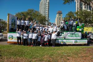 On Jan. 20 The Way to Happiness Association of Tampa Bay will participate in the MLK Dream Big Celebration's parade. Pictured here are TWTH volunteers in their float at last year's parade.