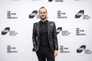 Valev Laube, Jury Member for The One Club for Creativity’s 2024 ONE Screen Short Film Festival, Opening Event (February 2025).