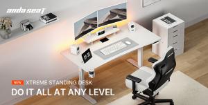 Xtreme Desk White Set with chair