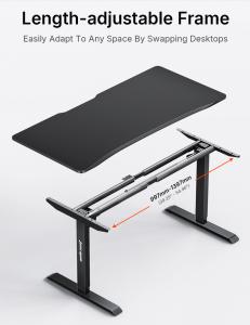 Xtreme Desk Feature Length Ajustment