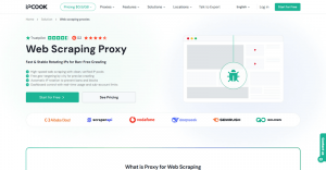 IPcook Web Scraping Proxy