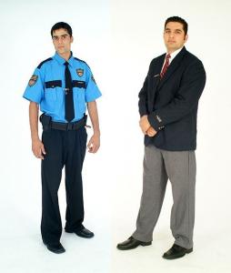 Armed guards-