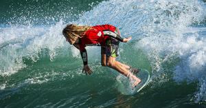 Jackson Tenney Skimboarding at Sebastian Inlet, FL