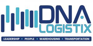 The DNA Logistix logo for a leadership-driven warehouse and logistics company focused on operational performance, staffing, and execution.