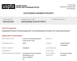 L&A provisional patent filing