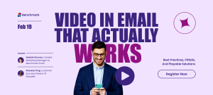 Webinar 19 February 2026 - Video in Email That Actually Works: Best Practices, Pitfalls, and Playable Solutions