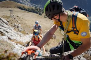 Amazing time on Via Ferratas in the Dolomites