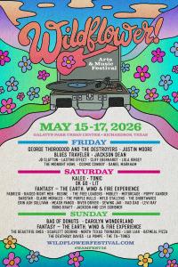2026 Poster Wildflower! Arts & Music Festival in Richardson, Texas