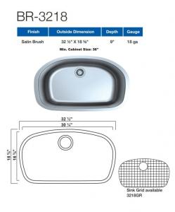 BR-3218 Sink