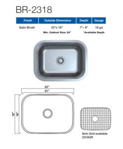 Sink BR-2318