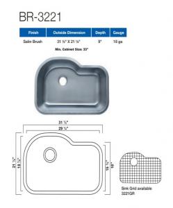 BR-3221 Sink