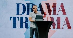 Pastor Dennis Cummins Preaching