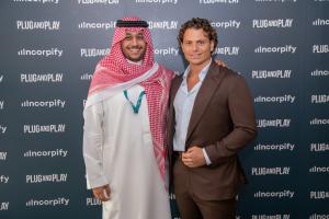 Luca Rubino - CEO Incorpify AI and Abdullah Alakeel MD & CEO of Plug and Play Saudi Arabia