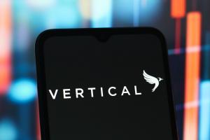 Vertical aerospace mood logo