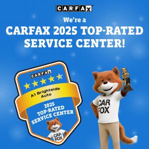 A1 Brightside 2025 CARFAX Top-Rated Service Center