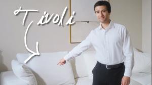 Modular Sectional inside Showroom with Attendant