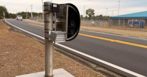 Crestview School Zone Speed Camera outside School