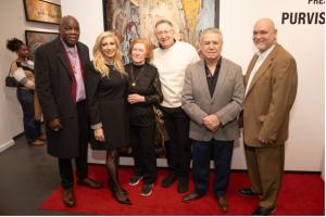 Iran Barkley, MaryAnn Giella McCulloh, Shirley Giella, Joe Giella, Vito Antufermo, John Pannisi (Photo Credit: PMC / Michael Ostuni)