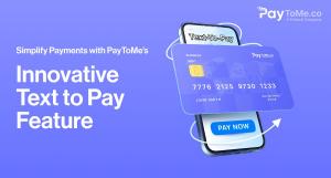PayToMe.co AI Text-to-Pay platform enabling telecom-based digital payments and invoicing