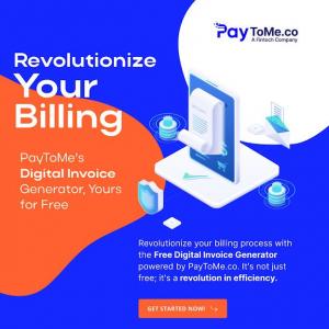 PayToMe.co digital invoice generator and AI-powered payment processing platform