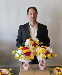 Anthem Pleasant, Bouquets & Bubbles®, popcorn flower delivery to Sunrise Children's Hospital