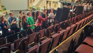 recording in the NarroWay Theatre