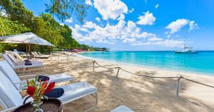 The Beach at Sandy Lane in Barbados
