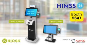 KIOSK Information Systems, Powered by AOPEN at HIMSS 2026