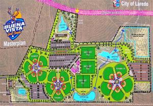 Buena Vista Sports Complex Master Plan. Image City of Laredo