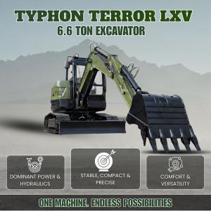 TYPHON TERROR LXV, a Compact Excavator for Heavy Duty Tasks