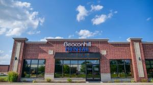 Store front view Beacon Hill Dental in Crown Point