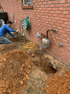 The Crack Guys repairing the foundation of an Alabama home